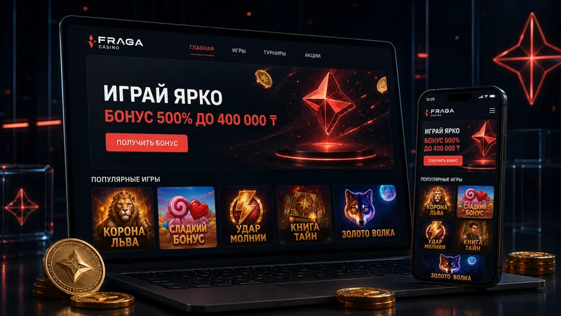 Материалы обзора Fraga Casino для партнёров и рекламодателей