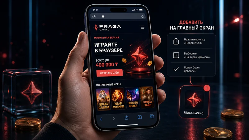 Инструменты контроля игры в мобильной версии Fraga Casino