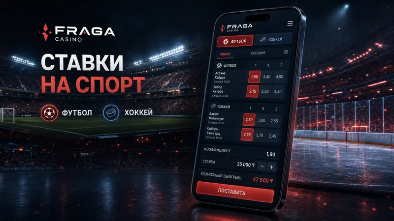 Доступ к разделам Fraga Casino для игроков из Казахстана